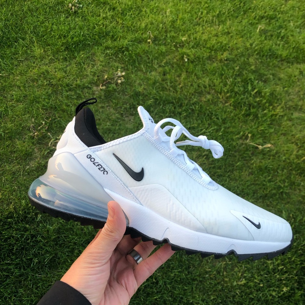 Nike Air Max 270 Golf “Black White” Spikeless NEW size 10 10.5 11 11.5